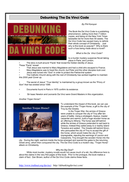 Debunking the Da Vinci Code