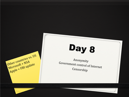 Anonymity Government Control of Internet Censorship Other Countries