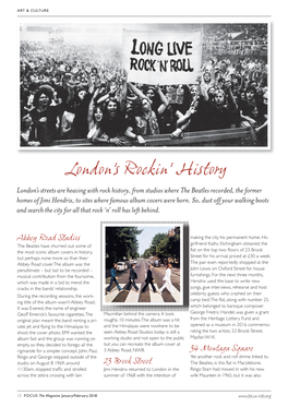 London's Rockin' History