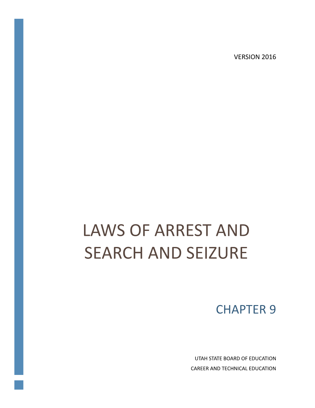 Chapter 9: Laws Of Arrest And Search And Seizure - DocsLib