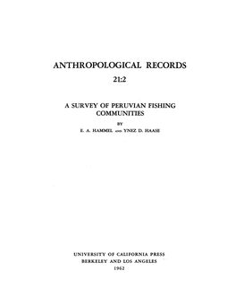 Anthropological Records 21:2