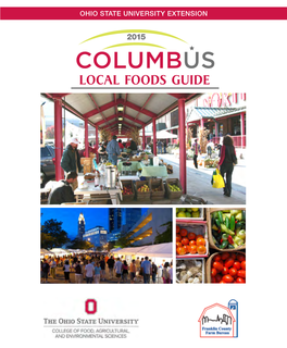 Columbus Local Foods Guide for Orange and Dark Green Vegetables