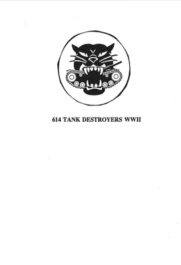 The 614Th Tank Destroyer Battalion