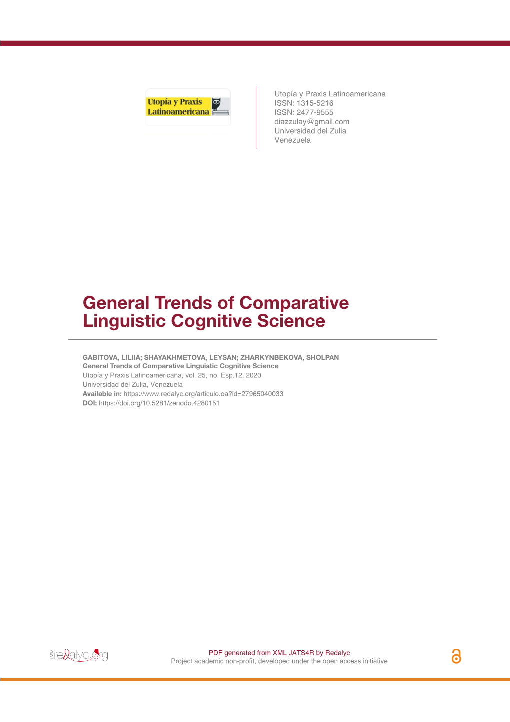 General Trends of Comparative Linguistic Cognitive Science