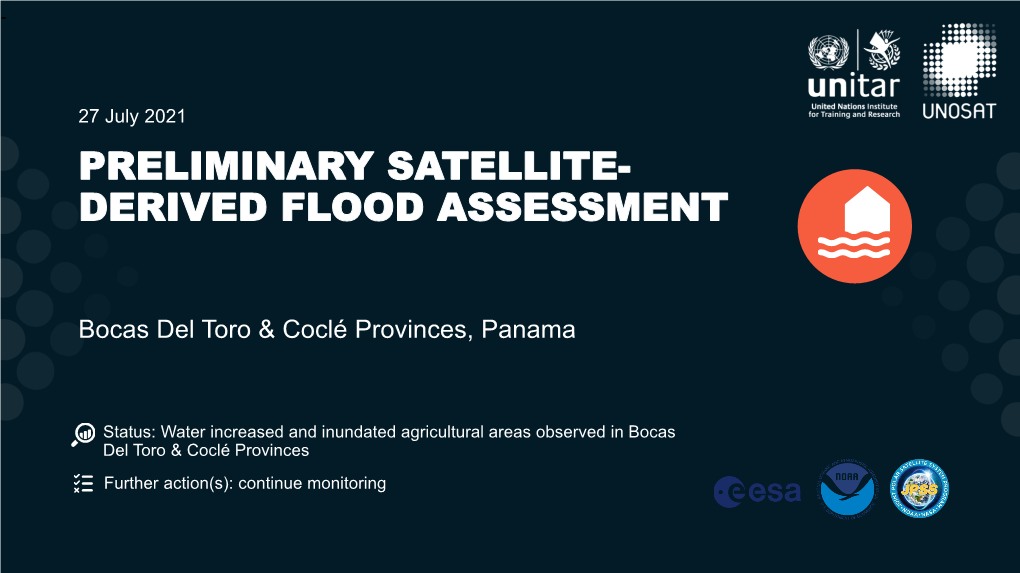 Derived Flood Assessment