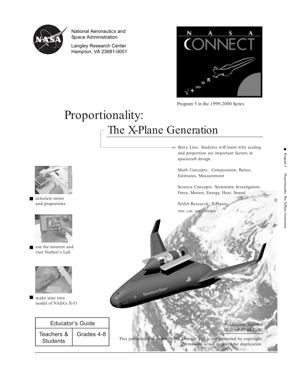 Proportionality: the X-Plane Generation