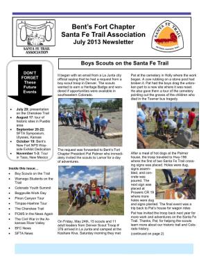 Bent's Fort Chapter Santa Fe Trail Association