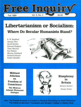 Libertarianism Or Socialism: Where Do Secular Humanists Stand?