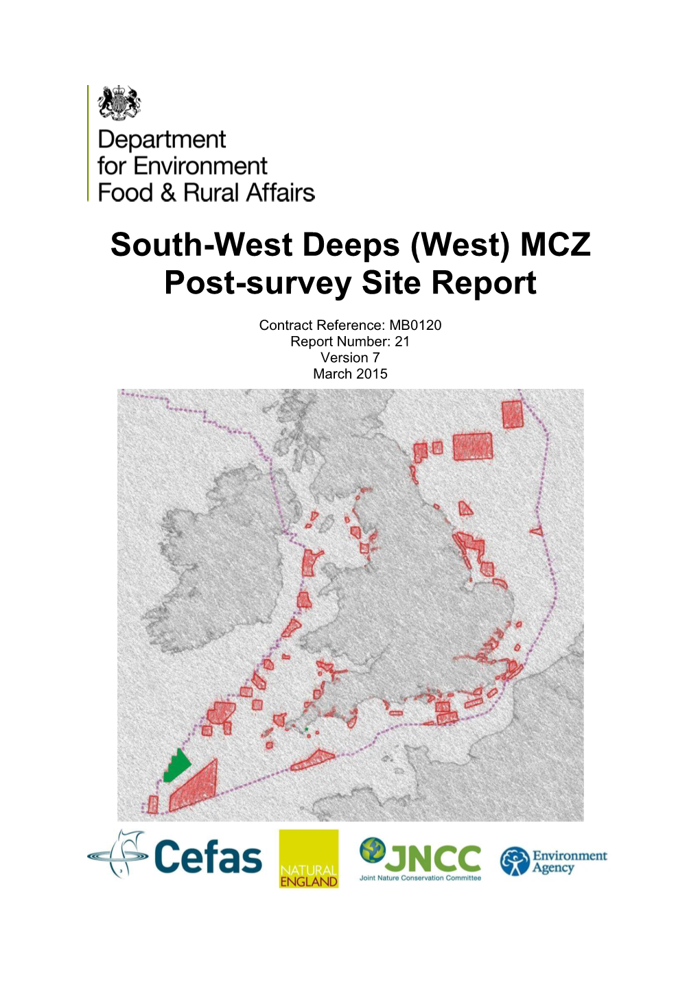 South-West Deeps (West) MCZ Post-Survey Site Report