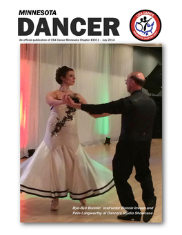 MINNESOTA DANCER an Official Publication of USA Dance Minnesota Chapter #2011 - July 2014