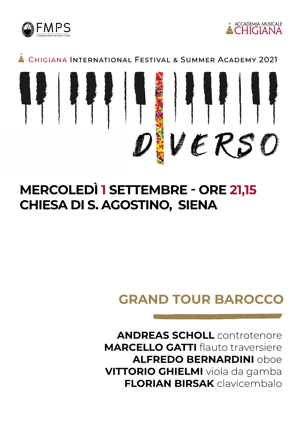 Grand Tour Barocco Mercoledì 1 Settembre