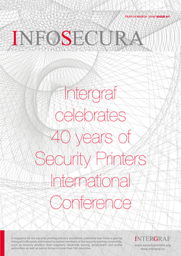 Intergraf Celebrates 40 Years of Security Printers International Conference