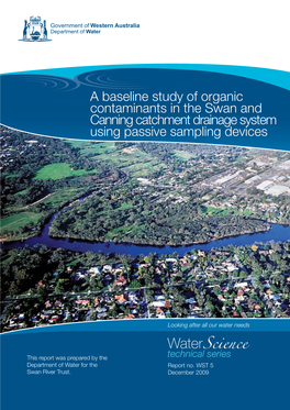 A Baseline Study of Organic Contaminants in the Swan and Canning Catchment Drainage System Using Passive Sampling Devices