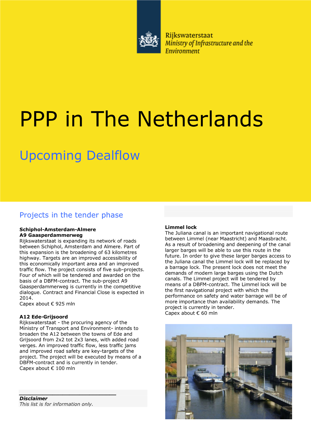 PPP Dealflow