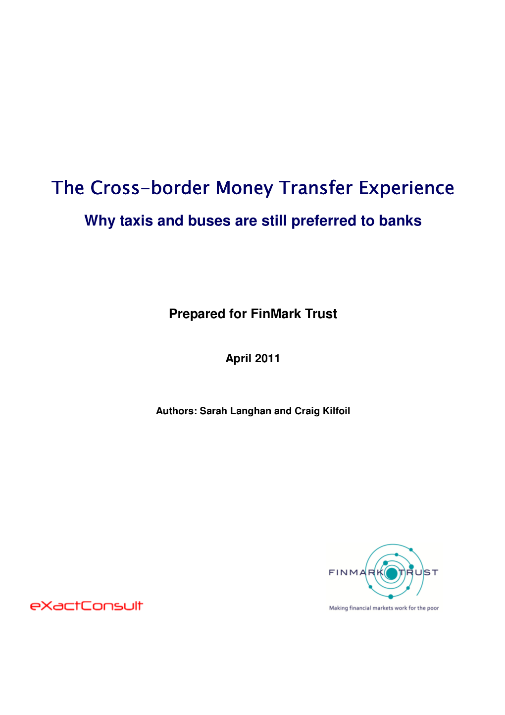 The Cross the Cross-Border Money Transfer Experience