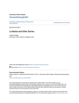 La Bestia and Other Stories