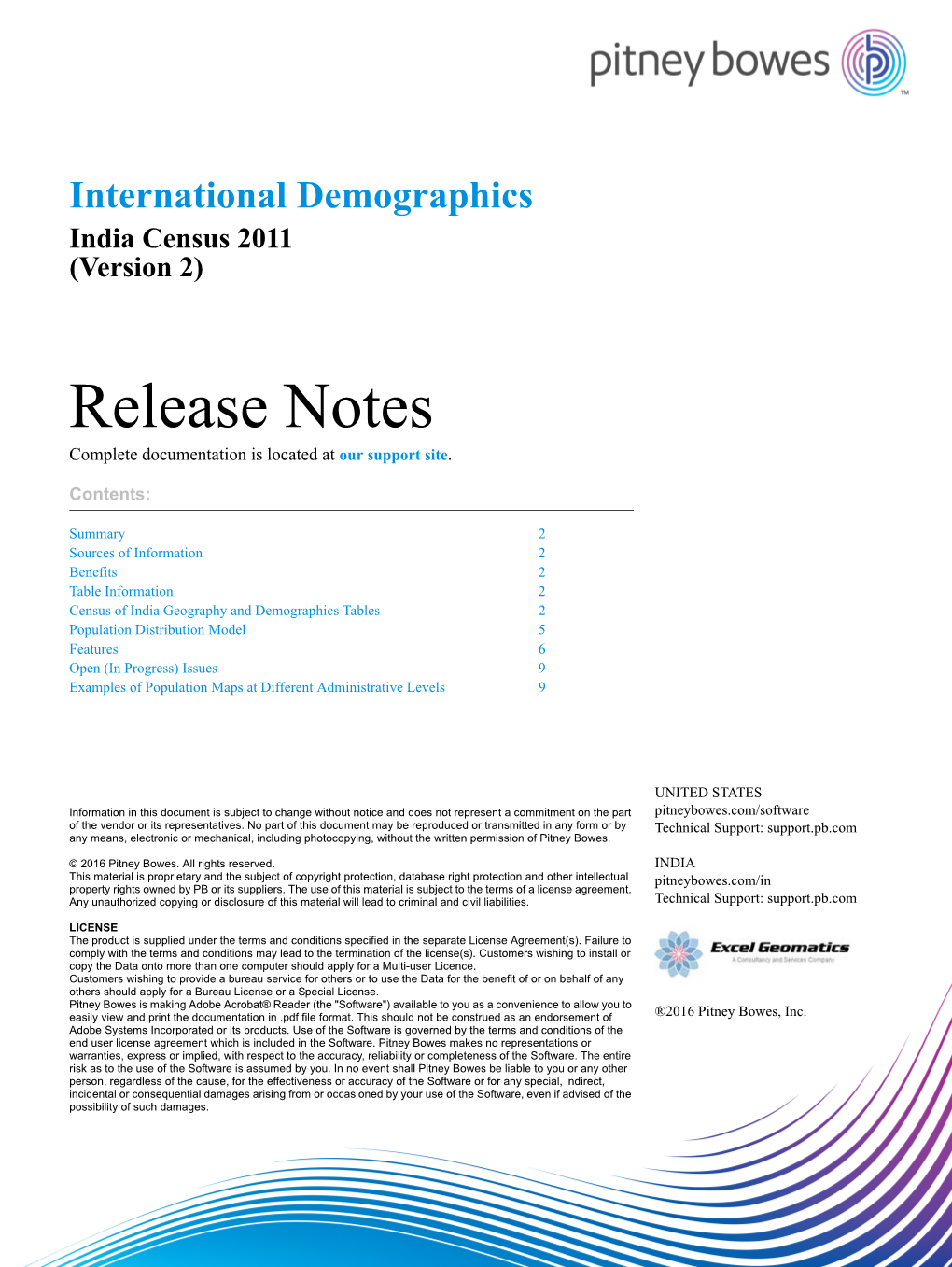 International Demographics India Census 2011 (Version 2) Release