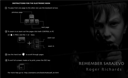 Remember Sarajevo | Roger Richards 3