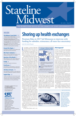 Shoring up Health Exchanges