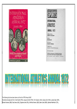 Athletics-Annual-1972.Pdf