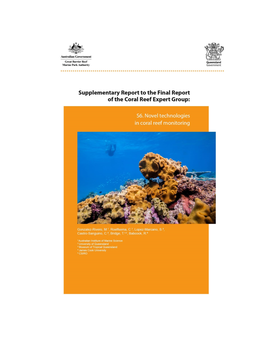 Supplementary Report to the Final Report of the Coral Reef Expert Group: S6