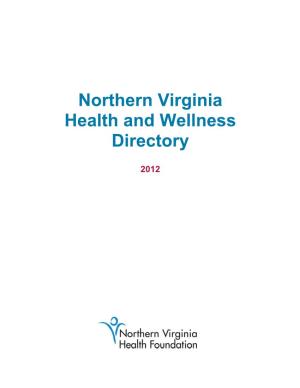 Northern Virginia Health and Wellness Directory