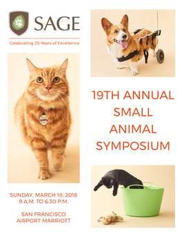19Th Annual Small Animal Symposium