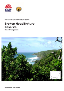 Broken Head Nature Reserve Plan of Management