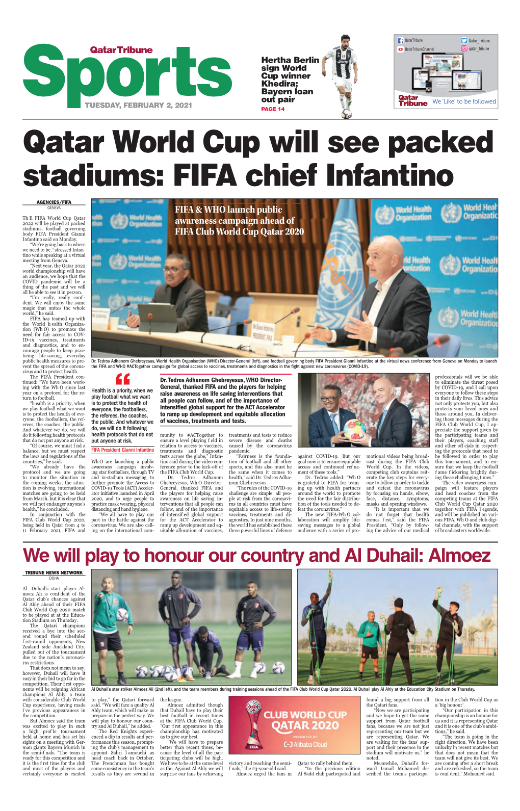 FIFA Chief Infantino