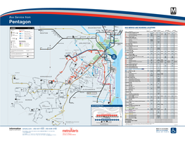 Bus Service from Pentagon