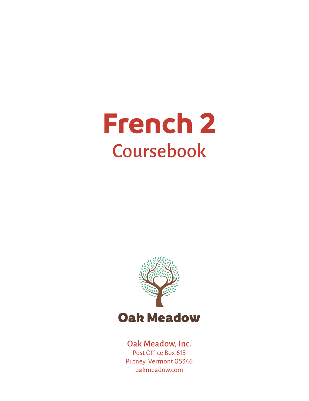 French 2 Coursebook