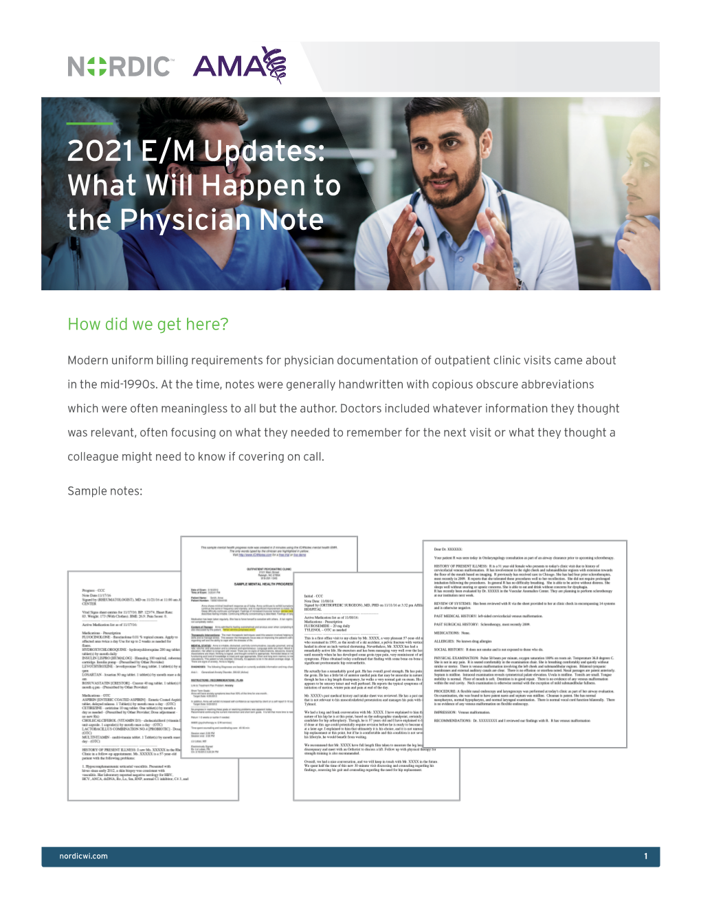 2021 E/M Updates: What Will Happen to the Physician Note