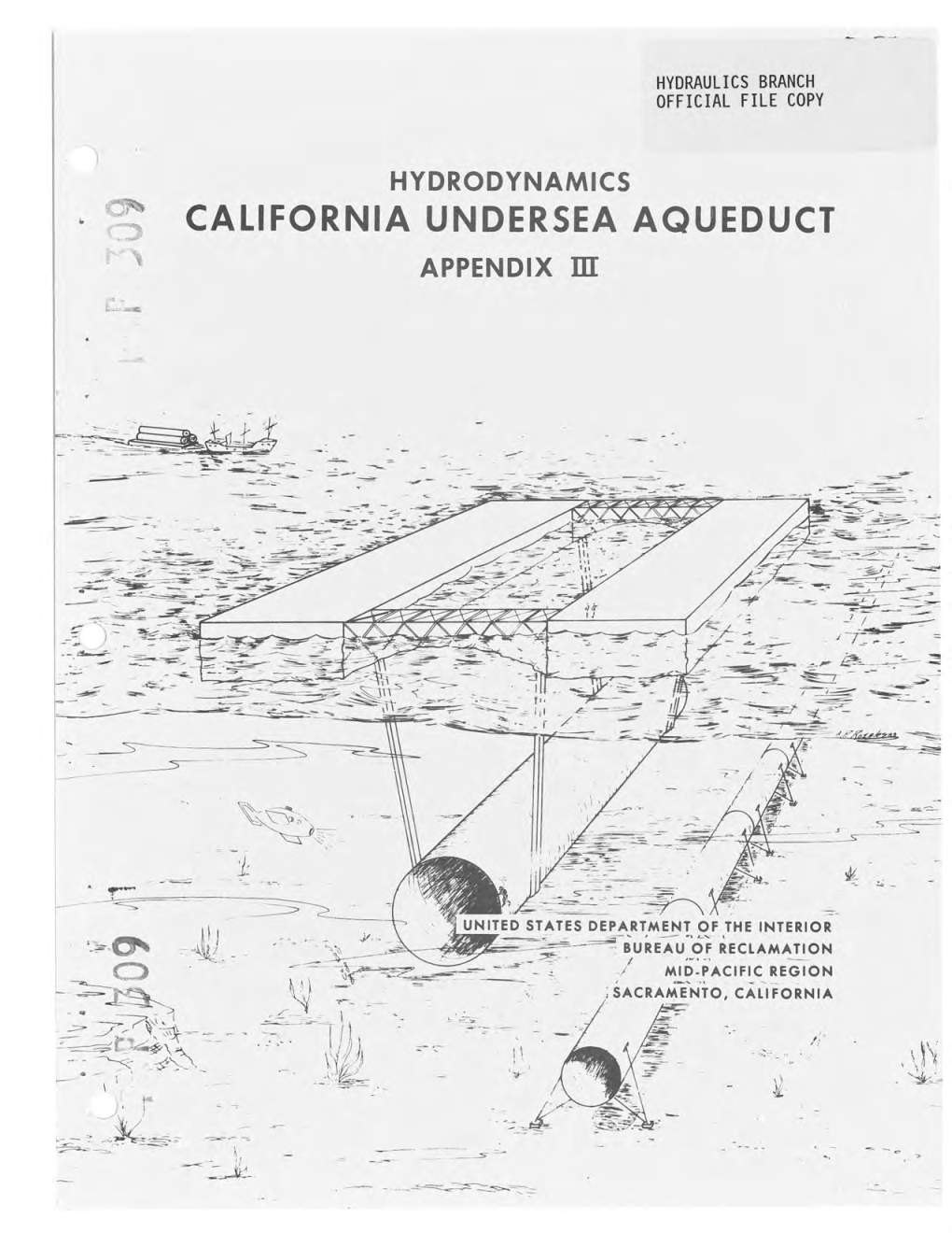 California Undersea Aqueduct Appendix Iii