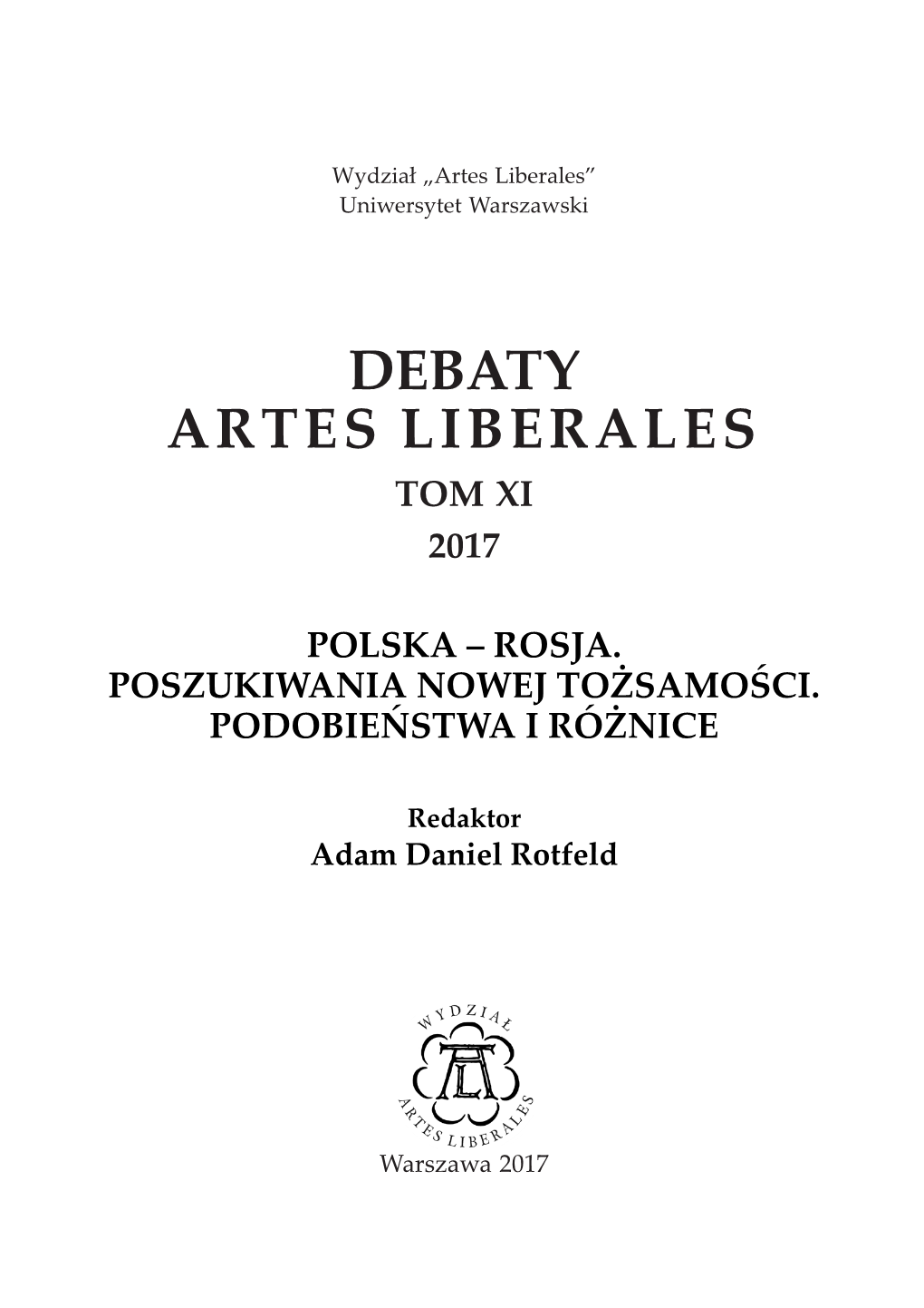 Polska – Rosja. Poszukiwania Nowej Tożsamości