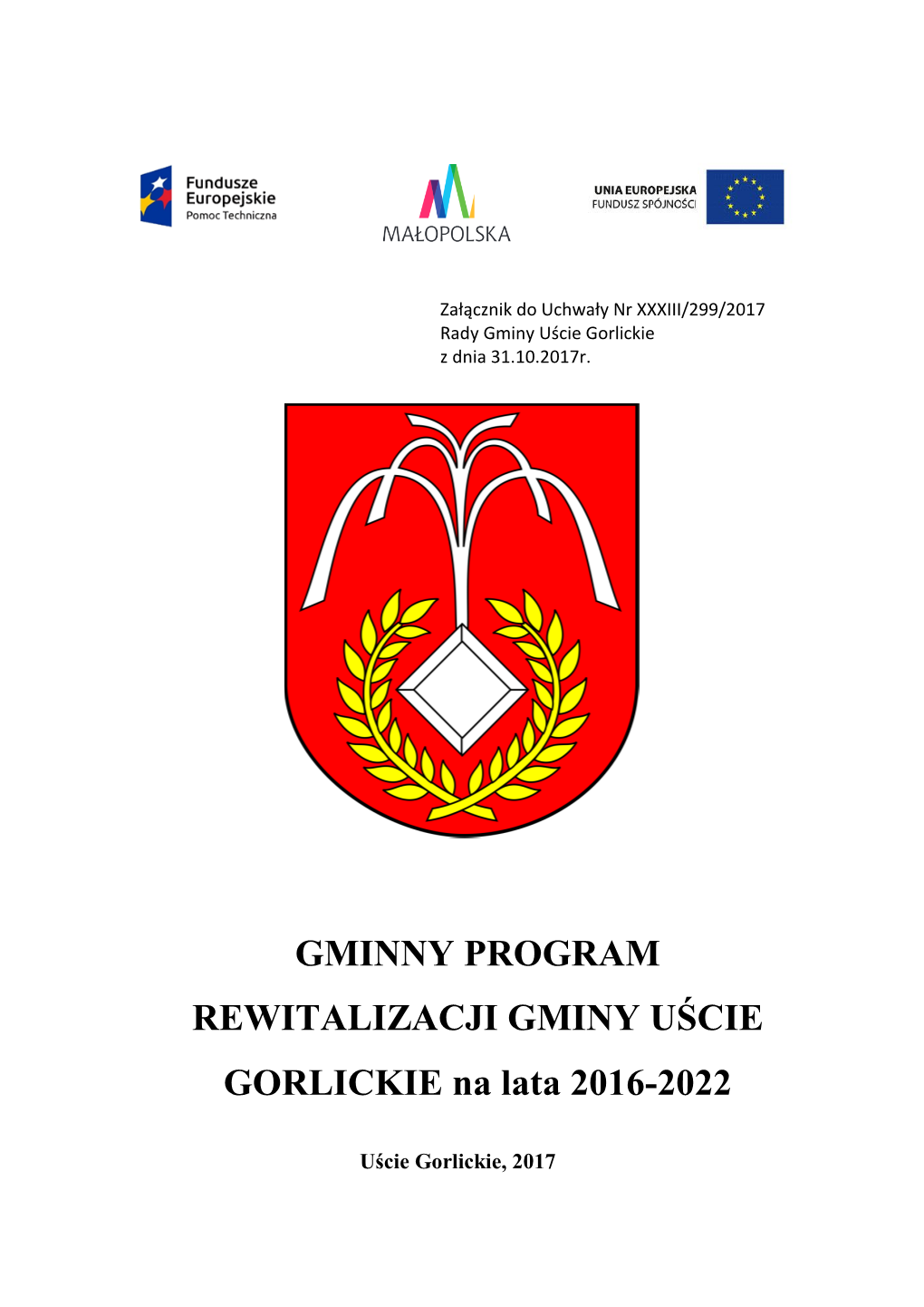 Gminny Program Rewitalizacji Gminy Uście Gorlickie