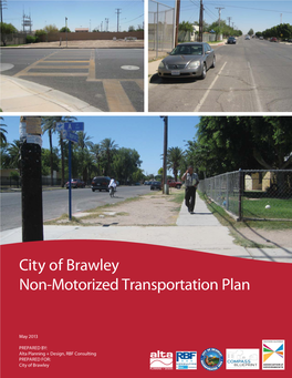 City of Brawley Non-Motorized Transportation Plan