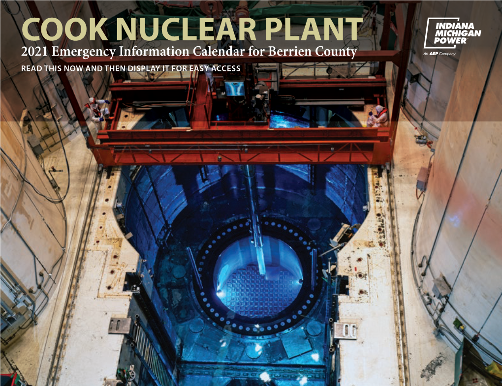 Cook Nuclear Plant Calendar