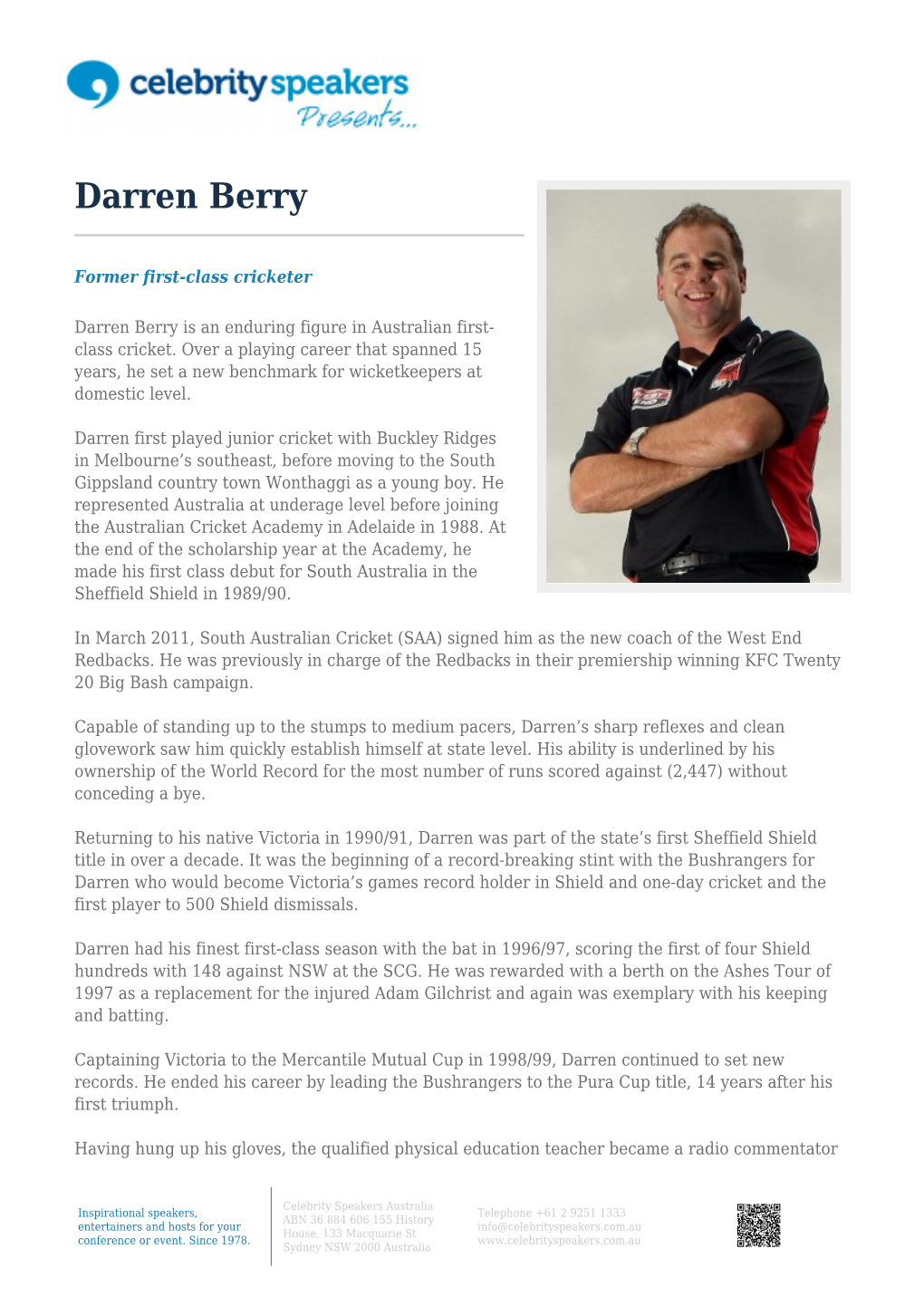 Darren Berry