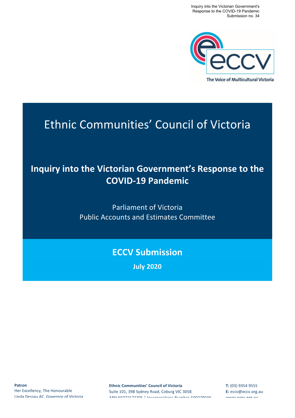 Ethnic Communities' Council of Victoria