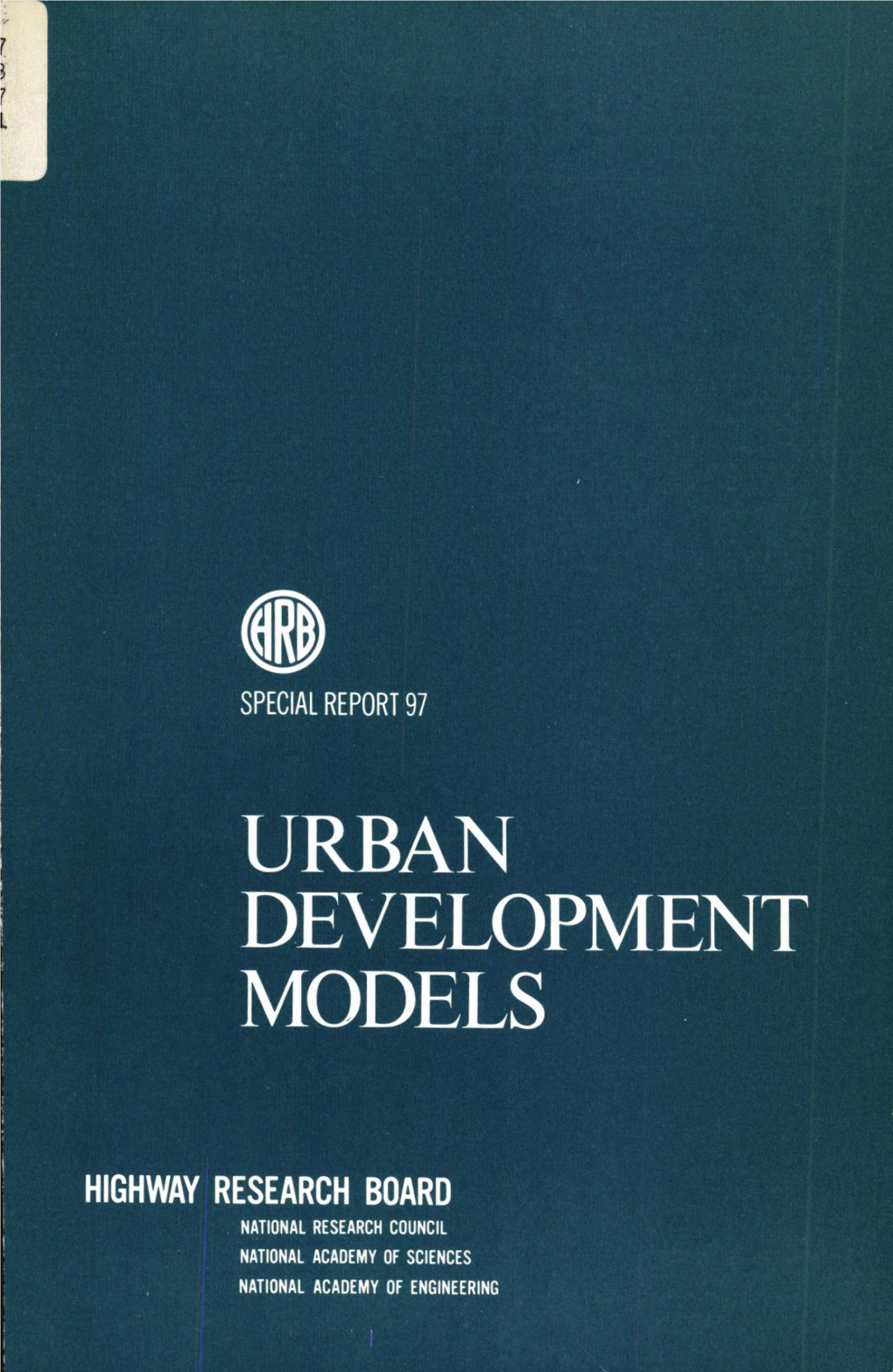 Urban Development Models
