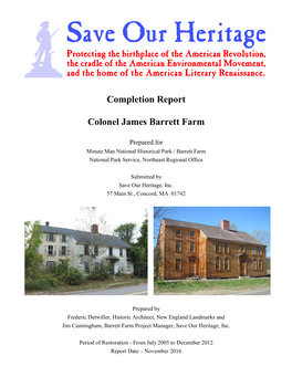 Completion Report