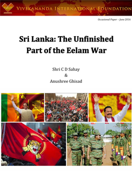 Sri Lanka: the Unfinished Part of the Eelam War 2 of 46
