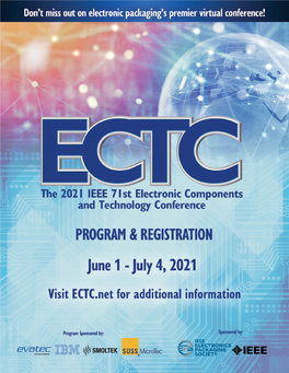 ECTC 2021 Conference Program