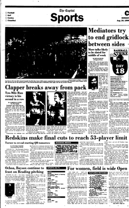 Capital: Clapper Breaks Away, 1994