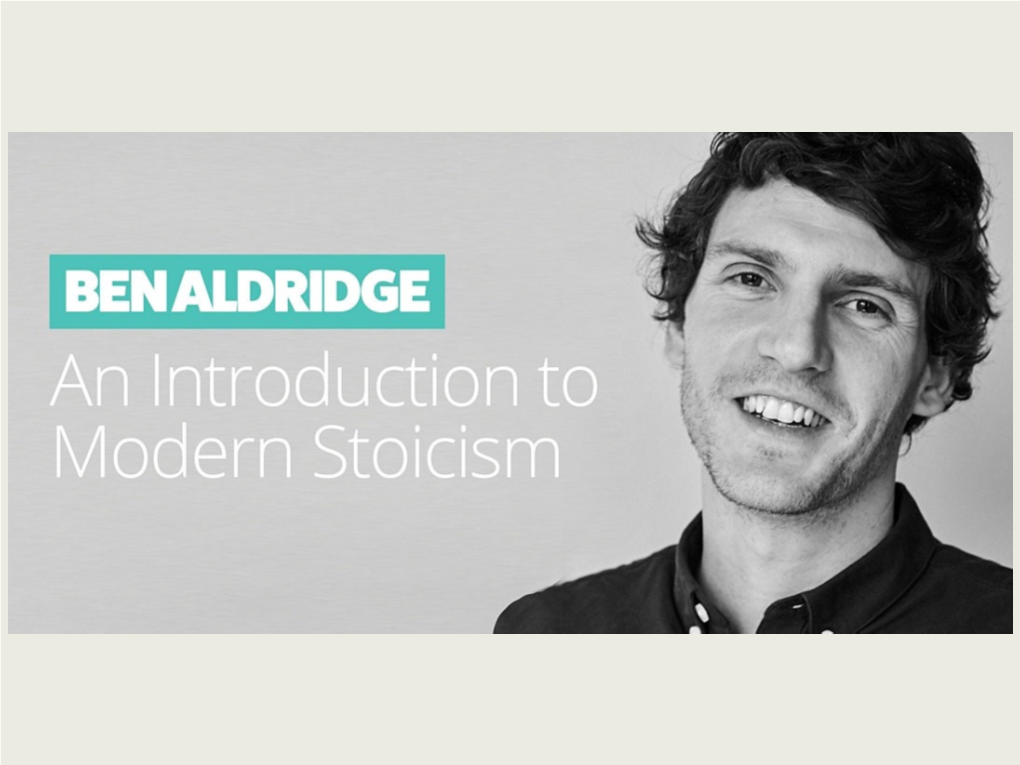 Download the Modern Stoicism