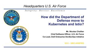 Department of Defense Enterprise Devsecops Initiative