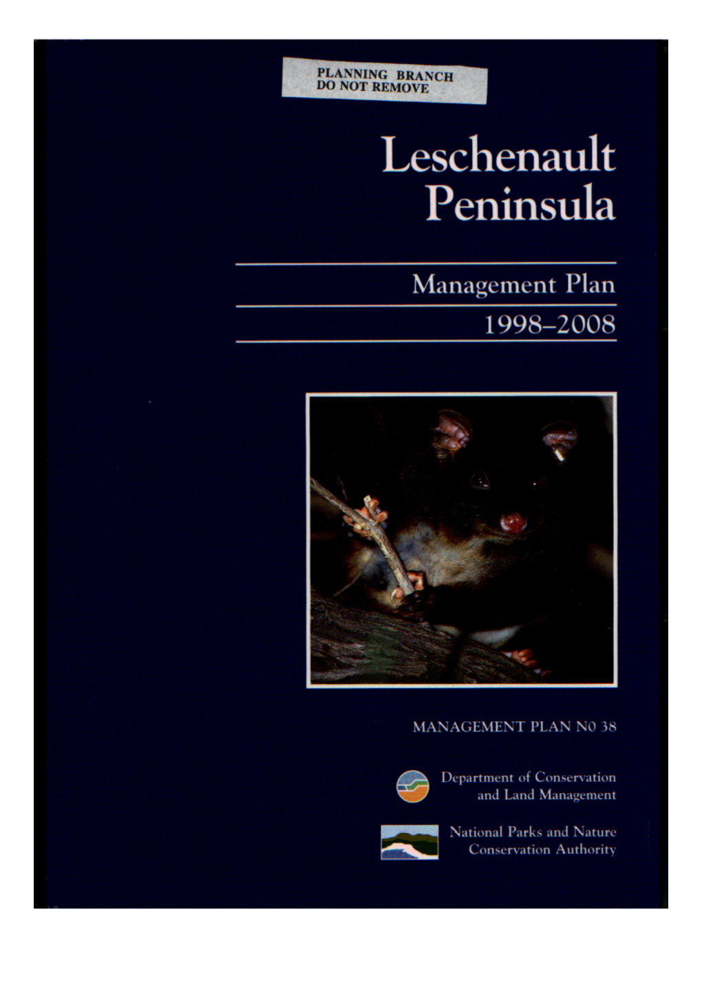 Leschenault Peninsula Management Plan 1998-2008