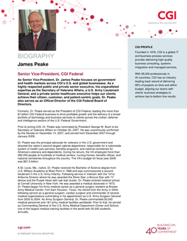 James Peake Business Consulting, Systems Integration and Managed Services