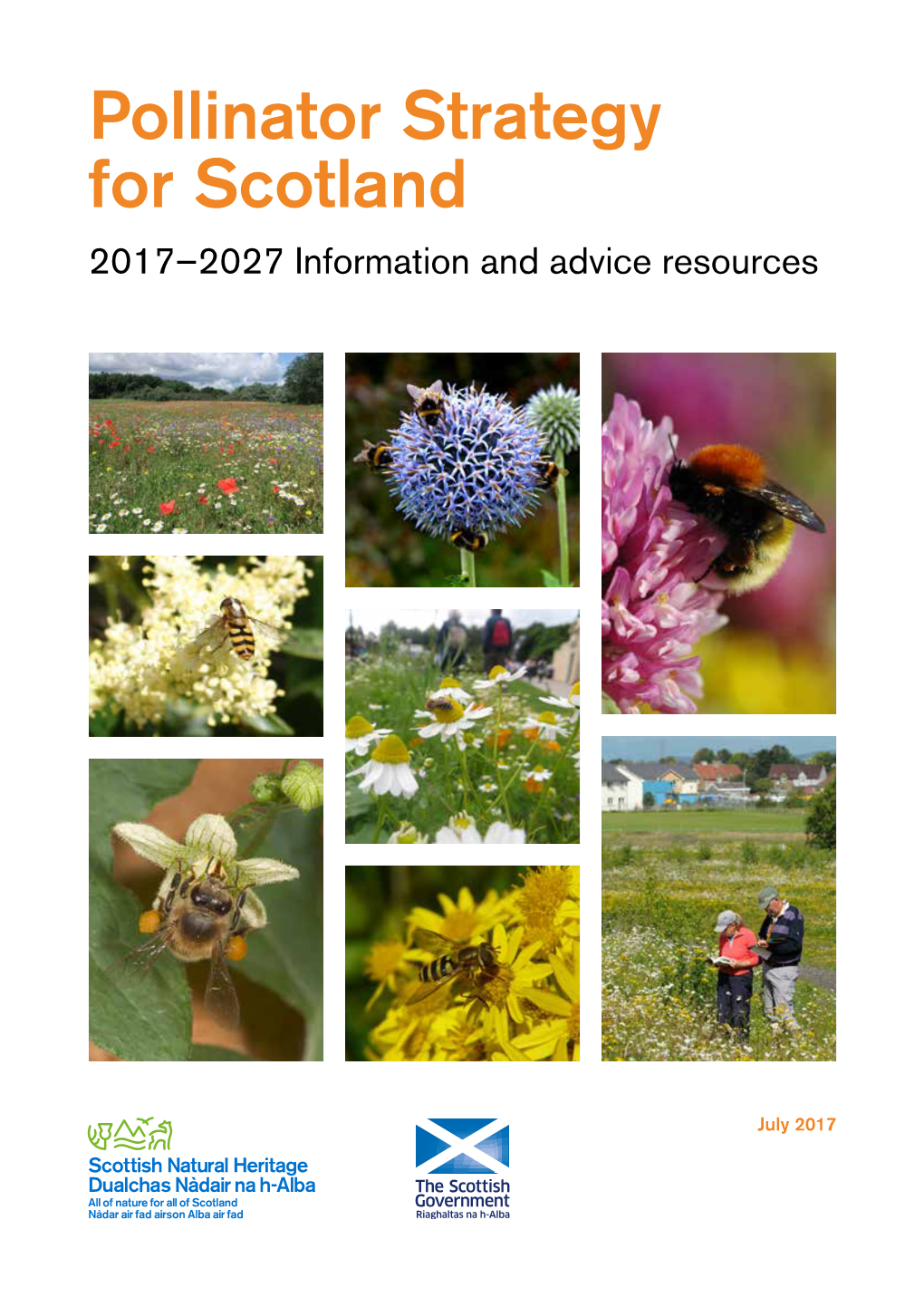 Pollinator Strategy for Scotland 2017–2027 Information and Advice Resources