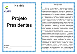Projeto Presidentes